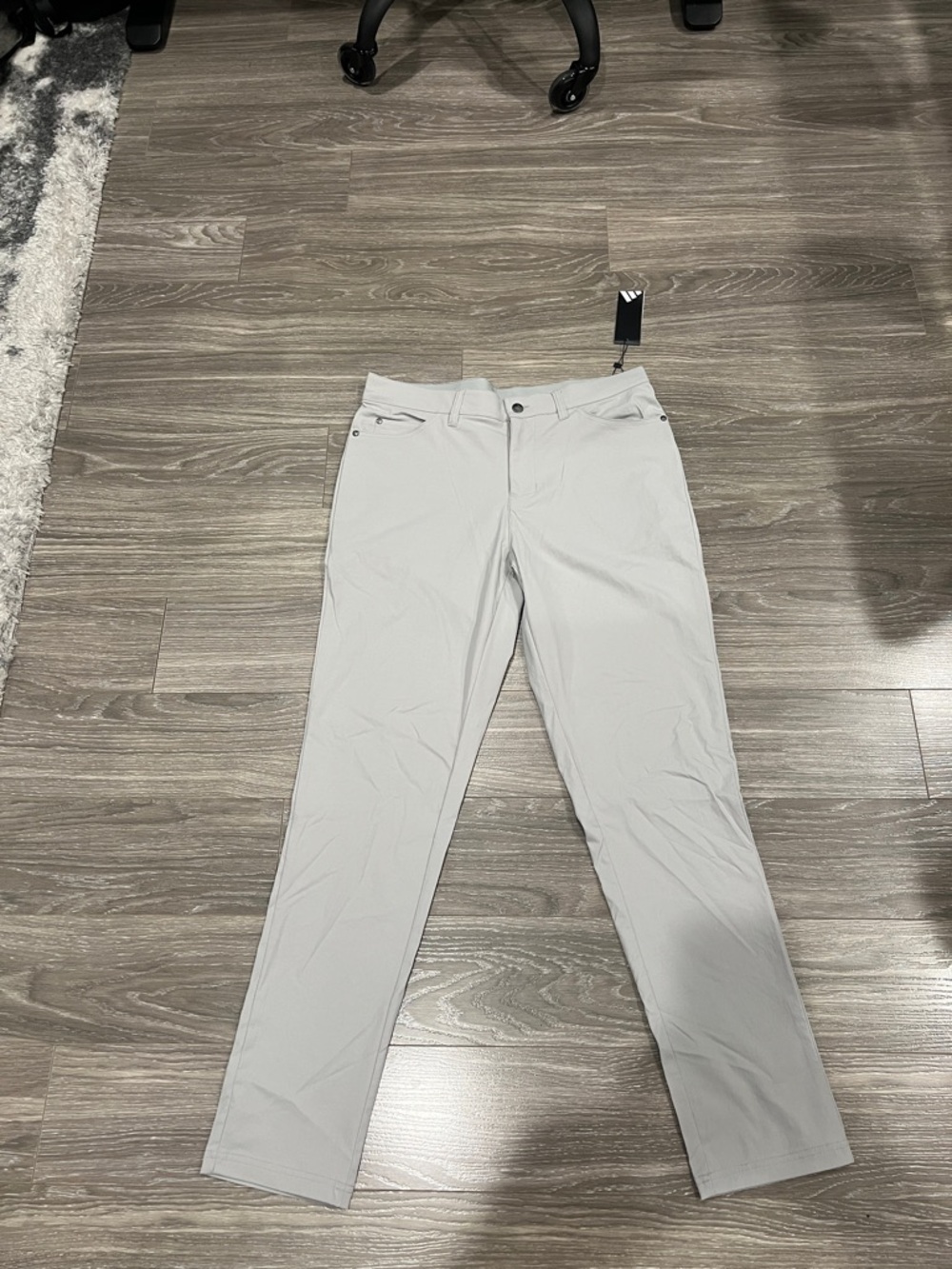 Adidas Light Gray Performance Pants